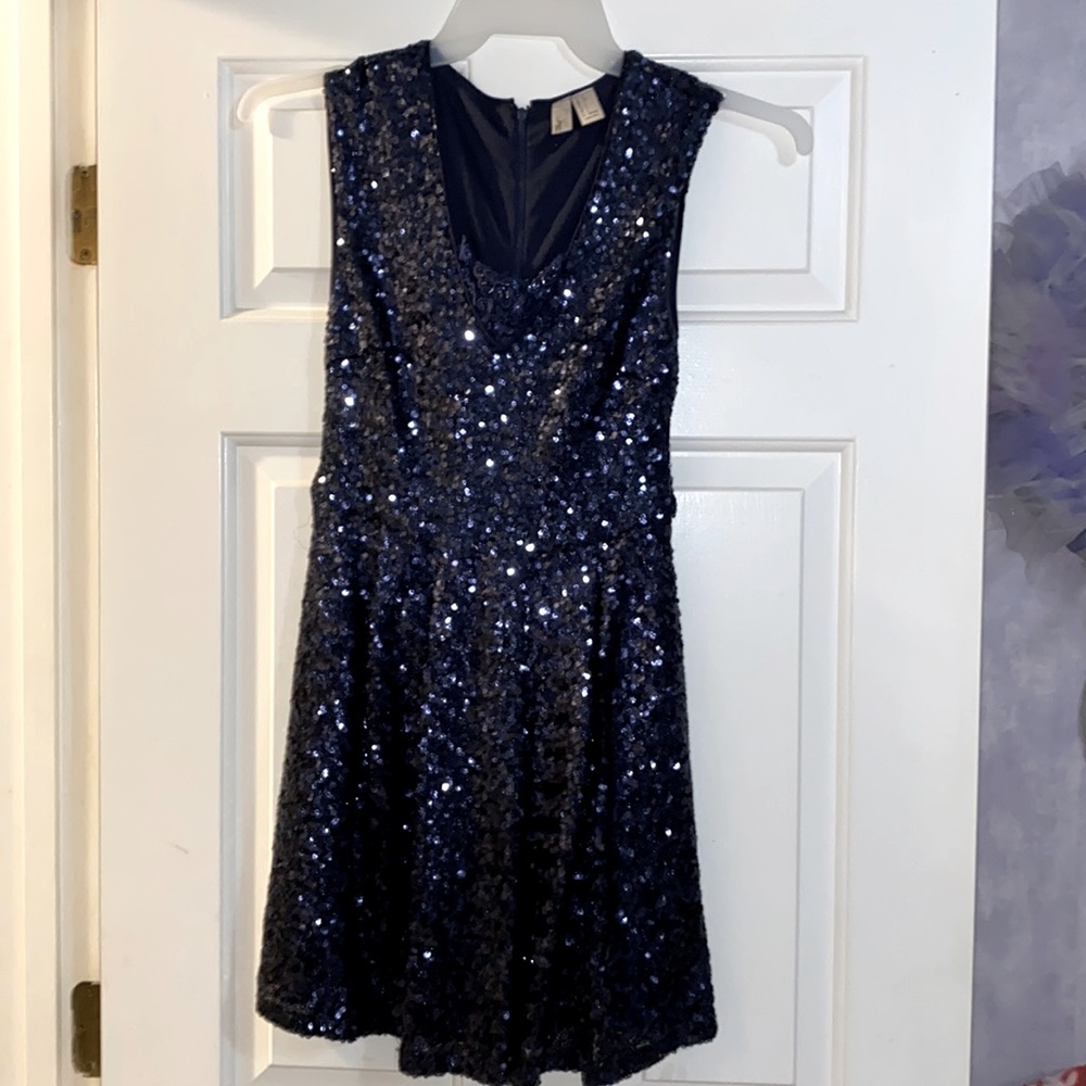 Sparkled cocktail dress